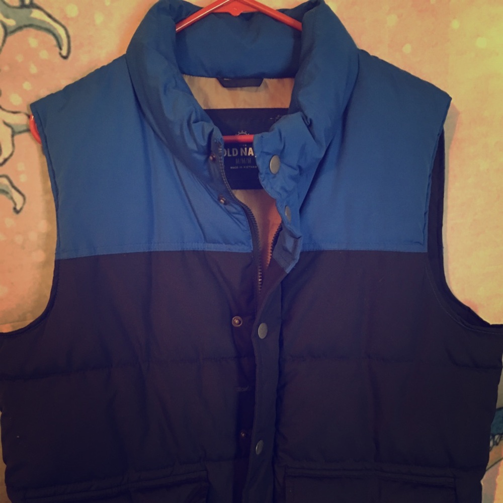 Blue vest